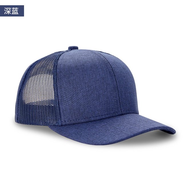 Adult men solid curved visor cap Custom mesh trucker hat Golf sports hat Women snapback hat Breathable baseball cap with logoprint logo Gao Jinjia LED