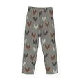 thumbnail image 3 of Fotbe Rooster Men's Pajama Pants,Sleepwear Pants,Pj Bottoms Drawstring And Pockets-Medium, 3 of 7