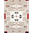 thumbnail image 2 of Pasargad Home Tuscany Collection Reversible Wool Ivory Area Rug- 8' 2'' X 9'10'', 2 of 2