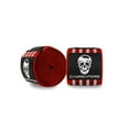 thumbnail image 2 of Gymreapers Knee Wraps (Pair) With Strap for Squats, Weightlifting, Powerlifting, Leg Press, and Cross Training - Flexible 72" Knee Wraps for Squatting - For Men & Women - 1 Year Warranty, 2 of 5