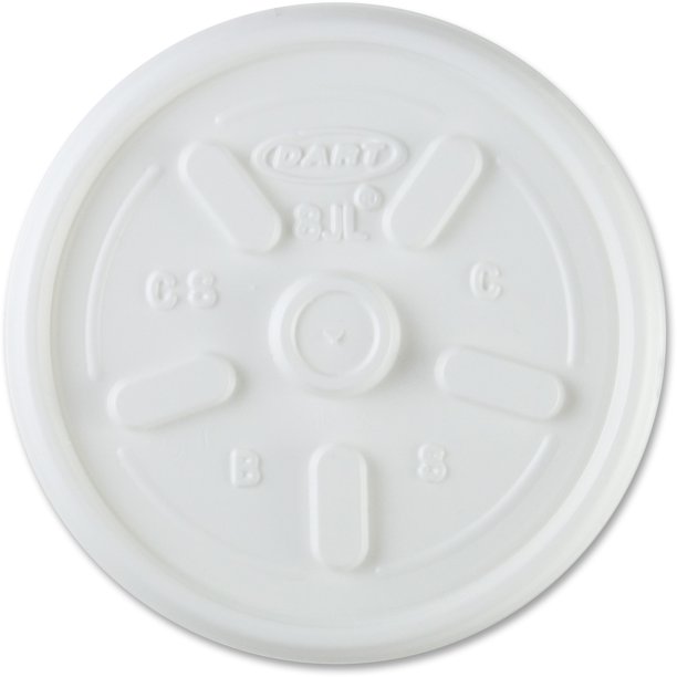 Dart Vented Plastic Lids, 1000ct
