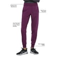 thumbnail image 2 of Cherokee Iflex Women's Scrubs Pant Mid Rise Jogger CK011, 2 of 5