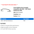 thumbnail image 2 of Front Stabilizer Bar Assembly - Compatible with 2002 - 2007 Buick Rendezvous FWD 2003 2004 2005 2006, 2 of 2