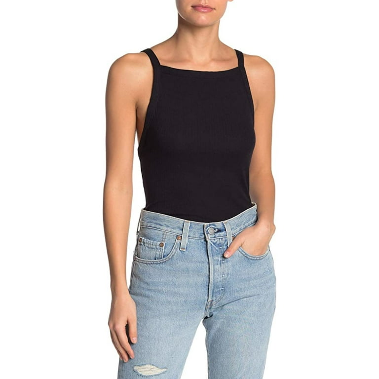 Free People Set Up Tank Black - Walmart.com