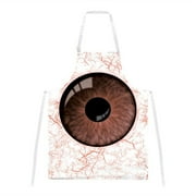 Brown Eyeball Costume All Over Apron