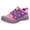 Pink, variant on 9.5Y-14Y Boys Girls Hiking Trails Shoes Water Proof Non Slip Outdoor Trekking Sneakers Lace Up Trendy Walking Running Shoe
