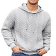 thumbnail image 2 of WILLBEST Sudadera Deportiva para Hombre, Sudadera Informal con Capucha De Mezcla Suave y Capucha Ajustable para Uso Diario, Ropa De Calle Cómoda XXGrande, 2 of 7