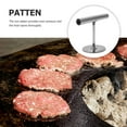 thumbnail image 3 of Greenadscape Redondo Para Hamburguesas De Acero Inoxidable No Pegajoso Para Cocina Doméstica, 3 of 8
