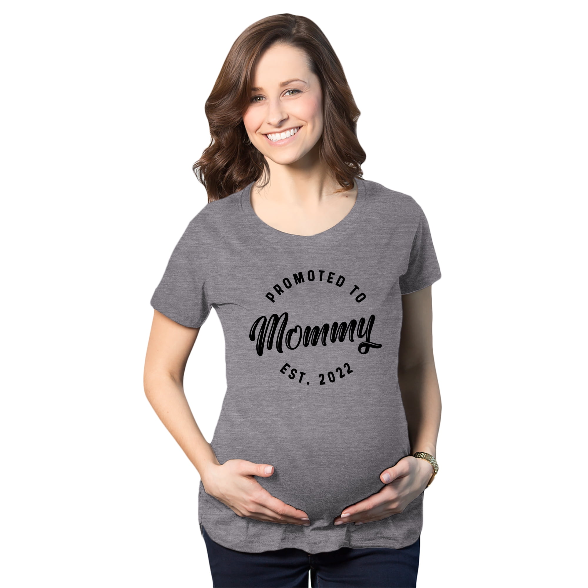 Womens Maternity T-Shirt Girl Power Leopard Print Slogan Pregnancy Fashion