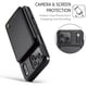 thumbnail image 5 of Funda para iPhone 17 Pro Max con tarjetero, tipo cartera para hombre y mujer con bloqueo RFID, de piel resistente, con cierre magnético y función atril, a prueba de golpes, 5 of 10