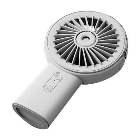 

Adult Camping Portable Fan Handheld Fan Power Bank USB Hair Mini Portable Spray Small for Husband Grandfather Girl Surprise
