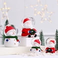 thumbnail image 4 of Christmas  Ball, Resin Lighted Christmas Globe Decor Color Changing Light Glitter  For Home Decoration Small Old Man,Large Old Man,Small Snowman,Large Snowman, 4 of 8