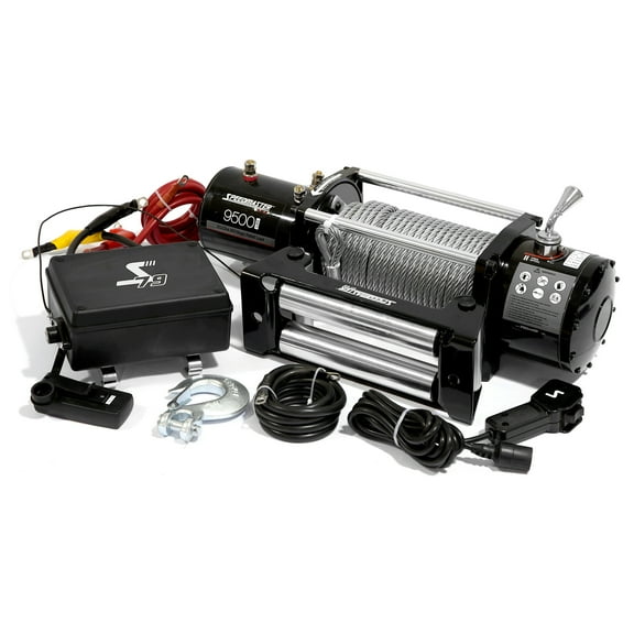 Speedmaster PCE553.1003 9500lbs / 4310kgs 12V Electric 4wd Winch Kit w/ Remote Control