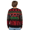 thumbnail image 5 of Stranger Things Ugly Christmas Sweater Men's The Upside Down Holiday Lights Knit Pullover, 5 of 6