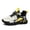 02_Yellow, variant on NordicNest Boys Sneakers Lightweight Breathable Running Shoes Casual Sports Athletic Shoes,01_Black,12.5