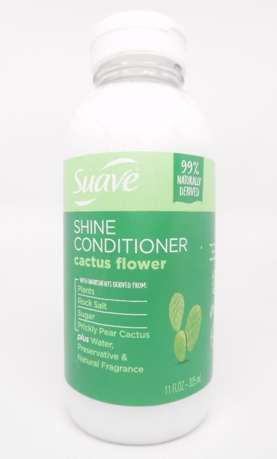 Suave Naturally Derived Shine Conditioner for Hair - Cactus Flower - 11 fl. oz