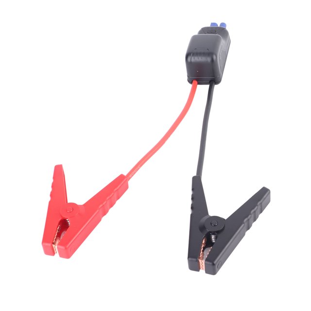 Jumper Starter Cable, Insulated Cover Spark Free Stable Start Up ABS Car Battery Clamp for Auto