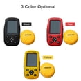 thumbnail image 3 of Graflsoa Wireless LCD Fish Finder with Depth, Temperature, and Fish Size Detection for Lakes, Rivers, and Seas (Yellow, Built-in Battery), 3 of 7