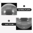 thumbnail image 3 of 50 cápsulas para máquina expendedora de bolas rellenables transparentes, cápsulas rellenables DIY, 3 of 6