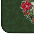 thumbnail image 4 of Shih Tzu Poinsetta Wreath Dish Drying Mat, 4 of 7