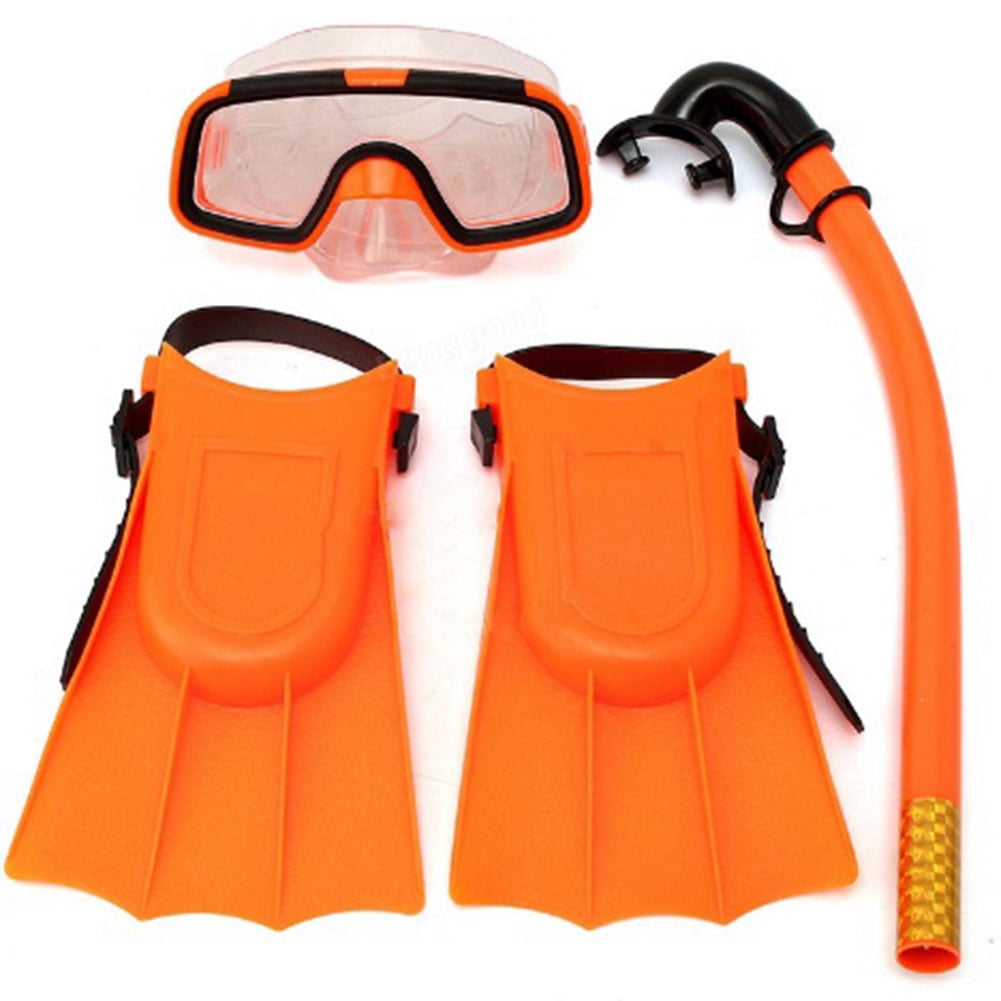 TOPOINT Kids Snorkeling Set Children Mask Fin Snorkel Set Snorkeling