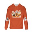thumbnail image 3 of Blusa con capucha de manga larga para hombre, moda para el Día de Todos los Santos, estampado de fantasmas, sudadera con capucha y cordón para el tiempo libre, sudadera con capucha para hombre, blusa, 3 of 3
