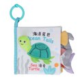 thumbnail image 2 of Tail Cloth Book, Animal Cloth Book Lovely Portable Soft Bright Color  for Home Travel for Baby, 2 of 7