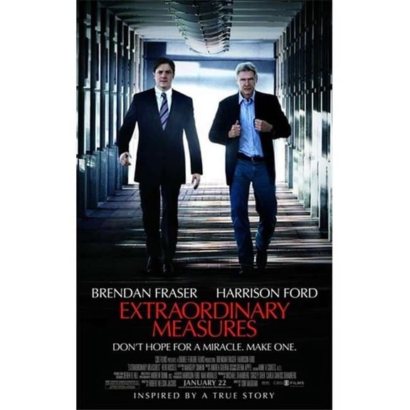 Extraordinary Measures - Style B Movie Poster