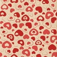 thumbnail image 1 of Ahgly Company Machine Washable Indoor Square Transitional Deep Peach Orange Area Rugs, 6' Square, 1 of 7
