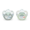 NUK Orthodontic Pacifiers, Boys, 0-6 Months, 2-Pack