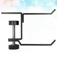 thumbnail image 2 of General Metal Headset Holder Durable Headset Rack Portable Headphone Stand Hanger Headset Storage Hook (Black), 2 of 9