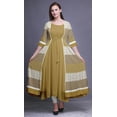 thumbnail image 2 of Bimba Robe Anarkali Imprimée pour Femmes Kurti Longue Évasée Style Chic Kurta Ethnique, 2 of 6