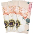 thumbnail image 2 of Kitchen Towels Pink Flowers Pattern Cleaning Towel Absorbent Hand Towels Tea Towels for Home Restaurant Dish Clean 28" x 18", 4PCS Washcloth Gift, 2 of 7