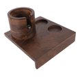 thumbnail image 1 of Caja de golpe con estación de apisonamiento de café, caja de golpe de madera con caja de golpe de madera, organizador de manipulación de café, máxima comodidad, 1 of 8