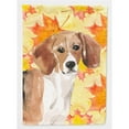 thumbnail image 1 of Carolines Treasures BB9509CHF Beagle Fall Flag Maison en Toile, 1 of 4