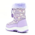 thumbnail image 3 of Nova Mountain Boys Girls Little Kids Winter Snow Boots NF-NFWB103-LilacUnicorn-6, 3 of 6