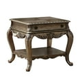 thumbnail image 2 of Benzara Wooden End Table With One Drawer And Bottom Shelf, Vintage Oak Brown, 2 of 2