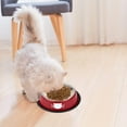 thumbnail image 3 of Pet Bowl Base de goma antideslizante de acero inoxidable Dog Bowl Cat Bowl MFZFUKR CPB-DE-SSW2156-3, 3 of 5