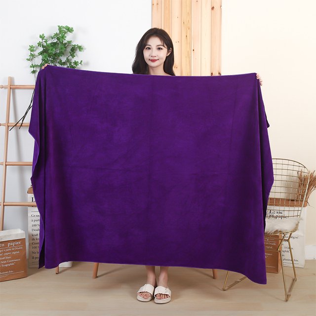 Nvzi 6 toallas de mano para baño, multiusos: para gimnasio, ducha, deportes, etc. Manejar diversas situaciones sin esfuerzo. 35,43 x 74,8 pulgadas (morado)