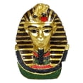 thumbnail image 2 of 12pcs Ancient Egyptian Removable Miniature Figurine Set w/ Pyramid Display- King Tut, Nefertiti, Anubis, Isis, Bastet, Horus, 2 of 9