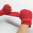 thumbnail image 1 of Vendas de boxeo Cola Vendas absorbentes de sudor Vendas de mano Correas de mano Rojo, 1 of 8
