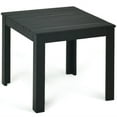Canddidliike Wooden Square Patio Coffee Bistro Table with Strong Legs
