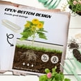 thumbnail image 4 of Outsunny Galvanized Raised Garden Bed Kit, Metal Planter Box with Safety Edging, 76.75" x 24.5" x 11.75", Cream, 4 of 9