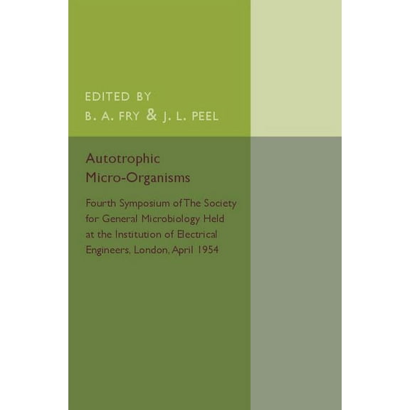Autotrophic Micro-Organisms, (Paperback)