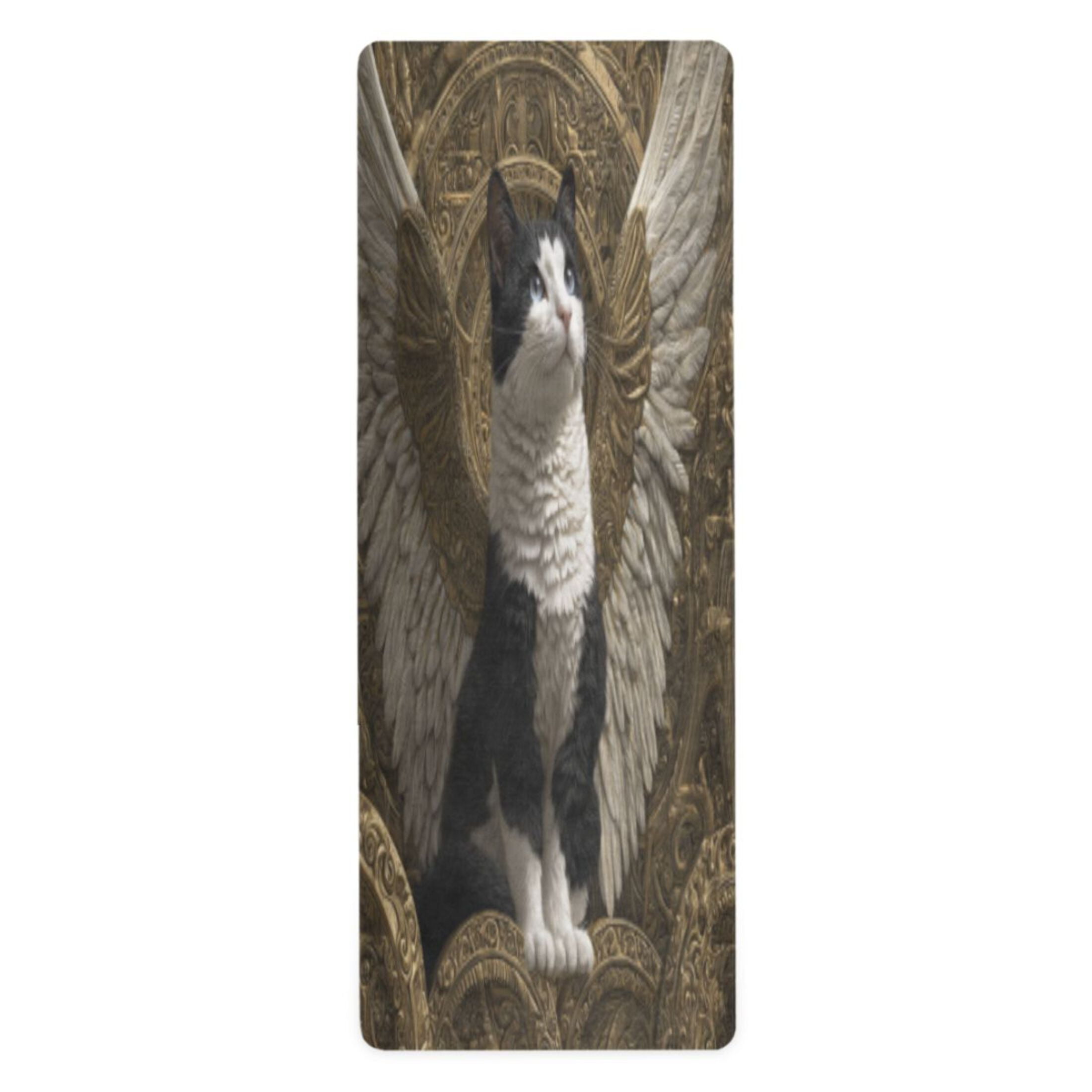 BZSMCE Yoga Mat Women Fitness Mat Guardian Of Grace Pattern