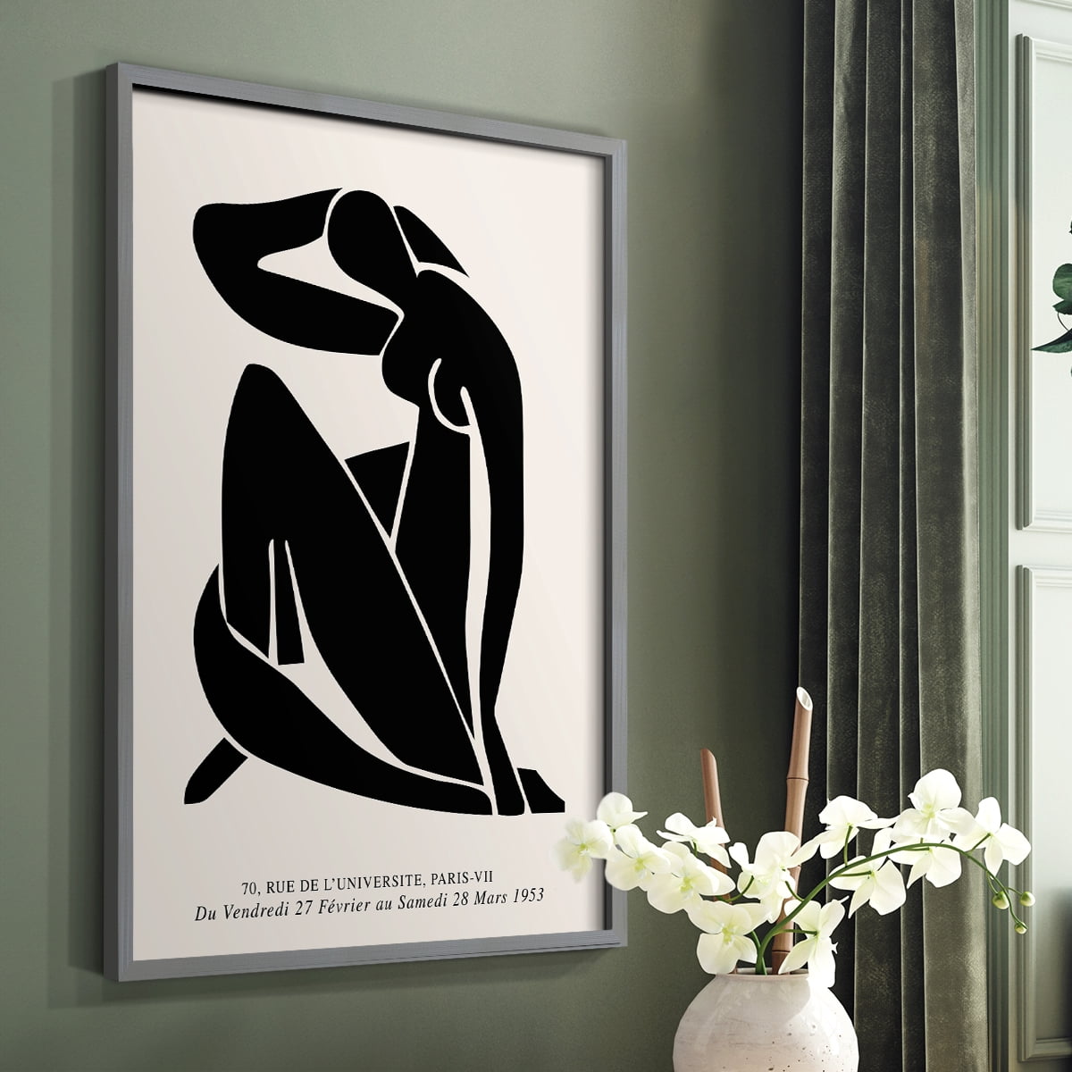 Matisse LVI Framed Print - Solid Wood