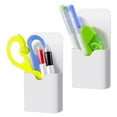 thumbnail image 6 of 2Pc Dry Erase Marker Holder for Whiteboard,Magnetic Dry Erase Marker Holder,Magnetic Whiteboard Eraser Magnet Pencil Cup,Storage Case for Whiteboard Refrigerator and Locker(White), 6 of 9