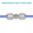 thumbnail image 3 of Adaptador de Tubo de Compresión Uxcell Unión Recta Conectar Tubería 3/8"x3/4", 3 of 6