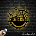 thumbnail image 4 of Handmadetneonsign Handyman Name Metal Wall Art Light, Repair Tools Metal Sign Wall Decor, Driller Metal Decor, 4 of 5