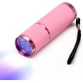 thumbnail image 1 of Linterna LED rosa, pequeñas linternas brillantes con 9 luces LED, secador de uñas ligero portátil para gel de uñas, 1 of 5